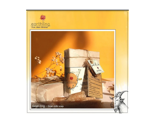 Earthling Moisturising Handmade Goat Milk Soap
