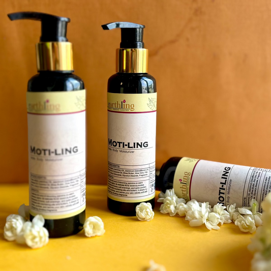Earthling Body Moisturiser with Motia (Jasmine) Oil extract