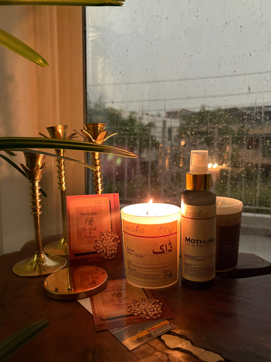 Motia Candle and Hair & Body mist Bundle