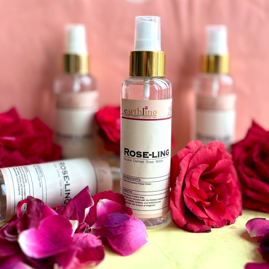 Earthling Double Distilled Rose Water Mist